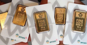 Harga Emas di Pegadaian Melesat Sabtu Pagi, Antam Tembus Rp2,88 Juta per Gram